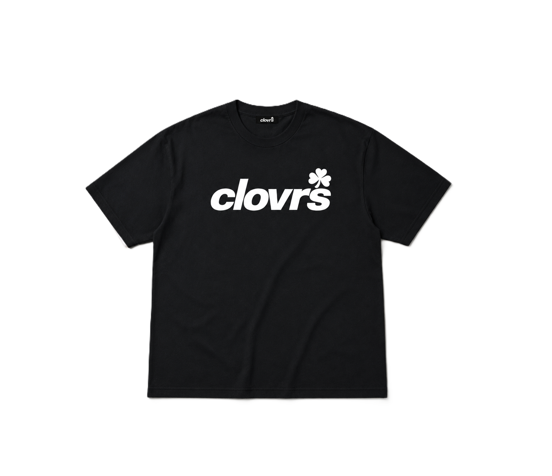 BLACK LOGO TEE